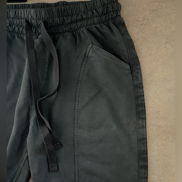 Zara pants with elastic waistband and drawstrings-Faded gray-size M US - Picture 2 of 9